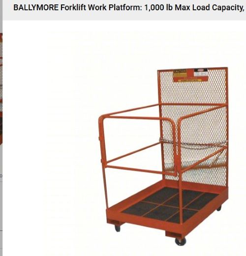 Ballymore Forklift Work Platform - Image 2